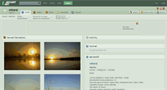 Desktop Screenshot of mhorsi.deviantart.com