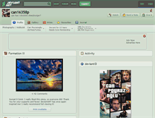 Tablet Screenshot of can16358p.deviantart.com