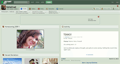 Desktop Screenshot of keiraovad.deviantart.com