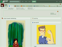 Tablet Screenshot of ce4.deviantart.com