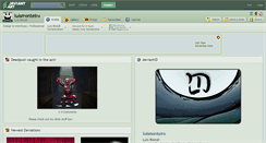 Desktop Screenshot of luismonteiro.deviantart.com