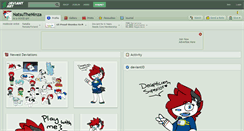 Desktop Screenshot of natsutheninza.deviantart.com