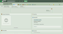 Desktop Screenshot of daniellemcquillan.deviantart.com