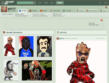 Tablet Screenshot of galis33.deviantart.com