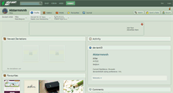 Desktop Screenshot of mistermmmh.deviantart.com
