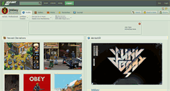 Desktop Screenshot of jnkboy.deviantart.com