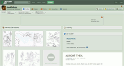 Desktop Screenshot of maddvibes.deviantart.com