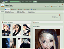 Tablet Screenshot of bayonetscars.deviantart.com