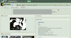 Desktop Screenshot of maliciousme.deviantart.com