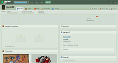 Desktop Screenshot of linnae00.deviantart.com