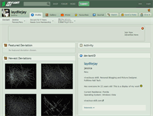 Tablet Screenshot of laydiiejay.deviantart.com