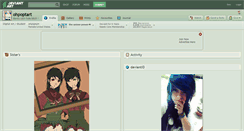 Desktop Screenshot of ohpoptart.deviantart.com