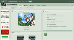 Desktop Screenshot of 3d-finalfantasy.deviantart.com