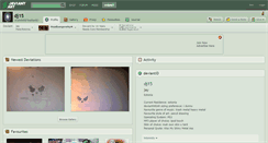 Desktop Screenshot of dj15.deviantart.com