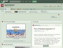 Tablet Screenshot of napalmmanexe.deviantart.com