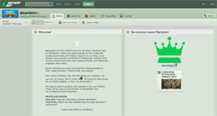Desktop Screenshot of daseniors.deviantart.com