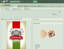 Tablet Screenshot of ibraxims.deviantart.com