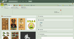 Desktop Screenshot of jvdp.deviantart.com