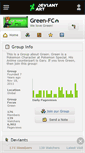 Mobile Screenshot of green-fc.deviantart.com