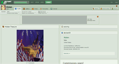 Desktop Screenshot of kiolen.deviantart.com