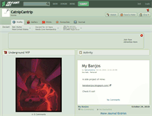 Tablet Screenshot of catnipcantrip.deviantart.com