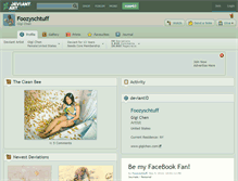 Tablet Screenshot of foozyschtuff.deviantart.com