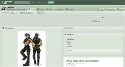 Desktop Screenshot of lexdarc.deviantart.com