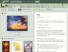 Tablet Screenshot of liiga.deviantart.com