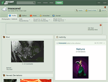 Tablet Screenshot of imsoscared.deviantart.com