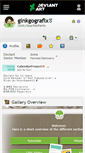Mobile Screenshot of ginkgografix.deviantart.com