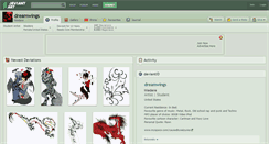 Desktop Screenshot of dreamwings.deviantart.com