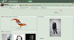 Desktop Screenshot of dafoose.deviantart.com