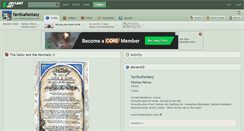 Desktop Screenshot of fanitsafantasy.deviantart.com