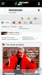 Mobile Screenshot of noshimoto.deviantart.com