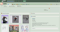 Desktop Screenshot of faellen.deviantart.com