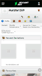Mobile Screenshot of murzila1269.deviantart.com