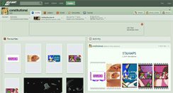 Desktop Screenshot of constitutional.deviantart.com