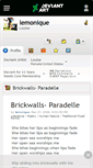 Mobile Screenshot of lemonique.deviantart.com