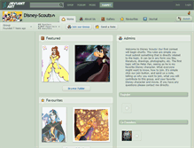 Tablet Screenshot of disney-scouts.deviantart.com