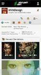 Mobile Screenshot of mvmdesign.deviantart.com