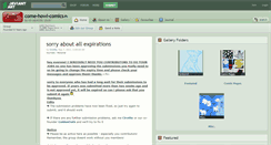 Desktop Screenshot of come-howl-comics.deviantart.com