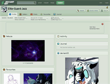 Tablet Screenshot of elite-guard-jazz.deviantart.com