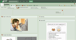 Desktop Screenshot of hyunhon.deviantart.com