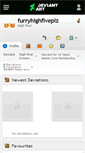 Mobile Screenshot of furryhighfiveplz.deviantart.com