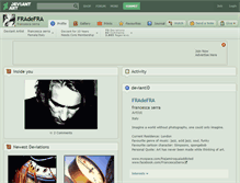 Tablet Screenshot of fradefra.deviantart.com