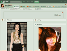 Tablet Screenshot of anyadkny.deviantart.com