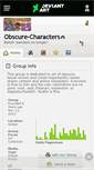 Mobile Screenshot of obscure-characters.deviantart.com