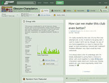 Tablet Screenshot of obscure-characters.deviantart.com