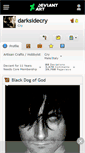 Mobile Screenshot of darksidecry.deviantart.com
