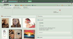 Desktop Screenshot of carpeep.deviantart.com